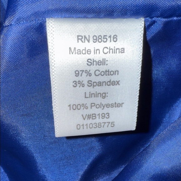 COLDWATER CREEK Blue Button-Up Jacket - Picture 9 of 10